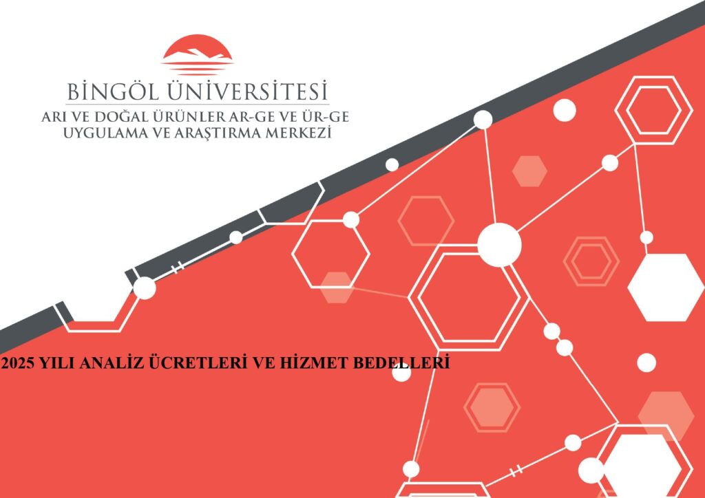 2025 Yılı Analiz Ücretleri ve Hizmet Bedelleri
